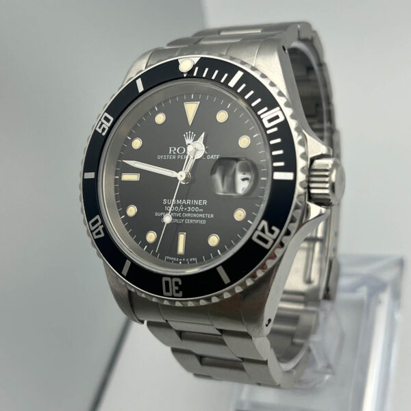 Rolex Submariner Date 40MM Aftermarket Black Dial Oyster Bracelet (16800)