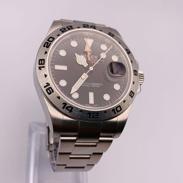Rolex Explorer II 42MM Black Dial Oyster Bracelet (216570)