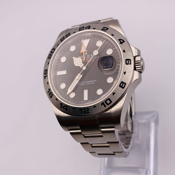 Rolex Explorer II 42MM Black Dial Oyster Bracelet (216570)
